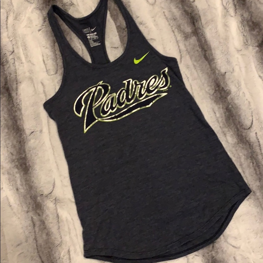 XS Padres racerback tank